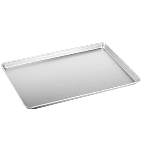 Backform, Rechteckige Backformen aus natürlichem Aluminium for den Ofen, Backform, Backblech, Ofengeschirr(1.15kg) von YTACPN