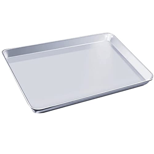 Backform, Rechteckige Backformen aus natürlichem Aluminium for den Ofen, Backform, Backblech, Ofengeschirr(1.2kg) von YTACPN