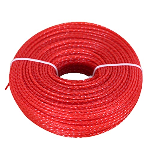 Trimmerfaden, Rasentrimmerfaden Freischneider Unkrautfresser Twist Line 3mm×50m Geeignet for die Landwirtschaft von YTACPN