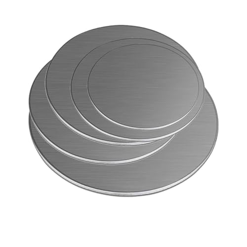 1 Stück Durchmesser 50 mm – 300 mm, runde Scheibe, Dicke 0,5/1/1,5/2/2,5/3/4/5 mm (Dicke 0,8 mm, Durchmesser 150 mm) von YTBHSHXZ