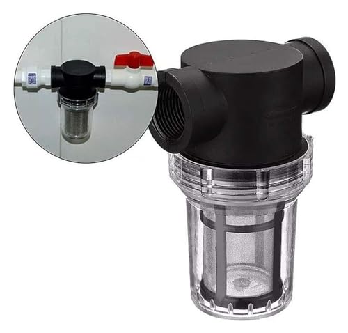 1 Stück Inline-Netzfilter, Bewässerung Hochstrom-Rohrleitungsfilter Gartenverbindungen(1 Zoll 40 Mesh) von YTBHSHXZ