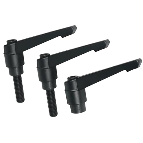 1PC M5 M6 M8 schwarz form Einstellbare Griff Locking Externe Weibliche Gewinde Knob Bolt Schraube(Black,M5 25MM) von YTBHSHXZ