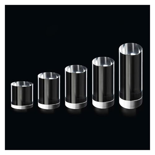 Rundstab aus transparentem Acryl, Durchmesser 40 mm, Länge 80 – 150 mm, für Bastelarbeiten, 120 mm Rundstab aus transparentem Acryl, Durchmesser 40 mm, Länge 80 – 150 mm, für Bastelarbeiten, 120 mm von YTBHSHXZ