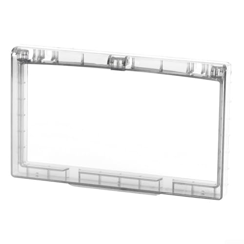 Schalterabdeckungsschutz, wasserdichte Steckdosenabdeckung for den Außenbereich, spritzwassergeschützte Box, Schalter for Badezimmer, Waschraum(Transparent) von YTBHSHXZ