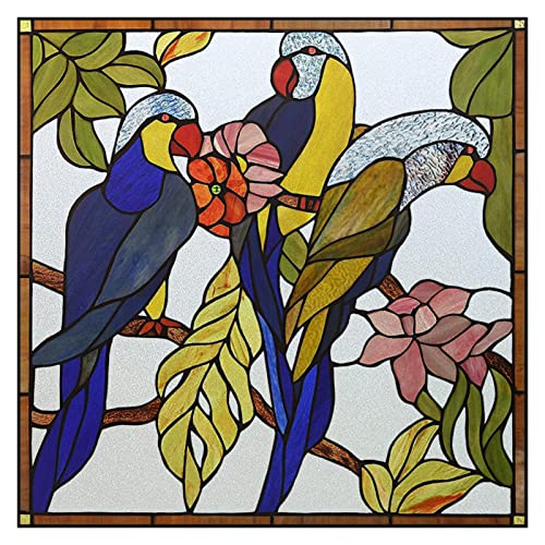 YTBHSHXZ, Individueller Art-Deco-Design-Aufkleber, statischer Haftaufkleber, Heimdekor-Folie, Fensterbehandlung(2,50X50cm) von YTBHSHXZ