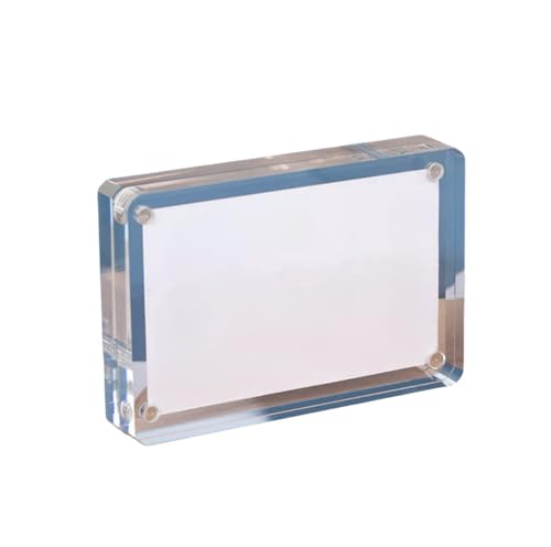 YTBHSHXZ, Magnetischer Preisaufsteller aus Acryl, abgeschrägt, für Schreibtisch, Produktparameter (20,3 x 25,4 cm) von YTBHSHXZ