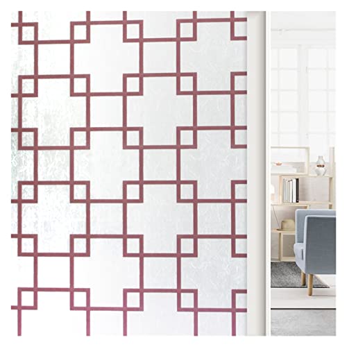 YTBHSHXZ, Selbstklebend, 90 x 500 cm, Vinyl, Selbstklebender Fensteraufkleber, Glasaufkleber, wasserdicht, Sonnenschutz, UV-Schutz, Schlafzimmer, Badezimmer(Orange,90x500cm) von YTBHSHXZ