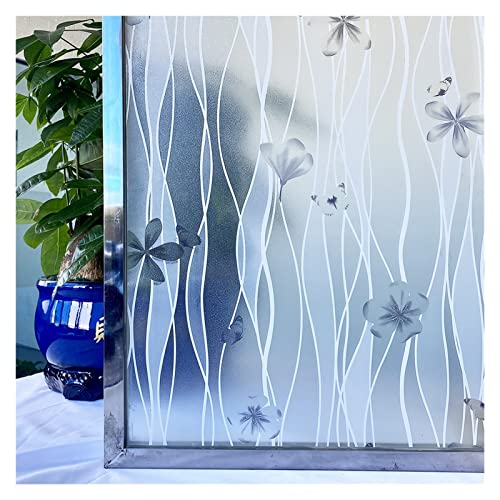 YTBHSHXZ, Selbstklebende 3D-Vinylfolie, matt, selbstklebend, for Glasmalerei, Fensteraufkleber, dekorative Fensteraufkleber for Zuhause(60 x 500 cm) von YTBHSHXZ