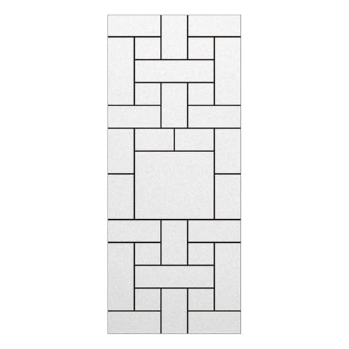 YTBHSHXZ, Statische Tönung for Fenster mit geometrischen Linien(Ch229c,50x120cm) von YTBHSHXZ