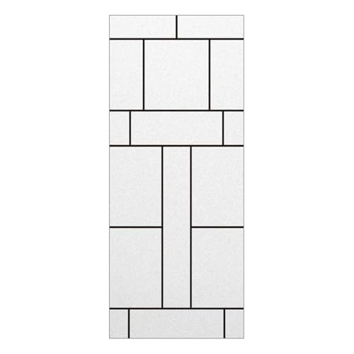 YTBHSHXZ, Statische Tönung for Fenster mit geometrischen Linien(Ch229e,30x80cm) von YTBHSHXZ