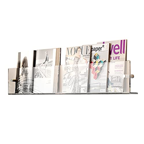 YTBHSHXZ, Zeitschriftenständer aus Acryl-Kunststoff für Wohnzimmer (80 cm (31 1/2 Zoll) von YTBHSHXZ
