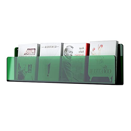 YTBHSHXZ, Zeitschriftenständer für Büro, Zuhause, Wohnzimmer, Wandprospektständer (grün, 40 cm (15 3/4 Zoll) von YTBHSHXZ