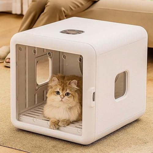 YTBHSHXZ 65 l mit intelligenter Temperaturregelung und 360-Grad-Trocknung, ultraleiser Haustier-Trockner for alle Fellarten(110V) von YTBHSHXZ