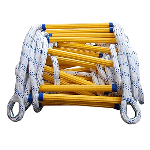 YTBHSHXZ Home Notfall Feuerleiter Feuerleiter mit Haken Karabiner/Seil Durchmesser: 20Mm/50M/164Ft(10M/32.8Ft) von YTBHSHXZ