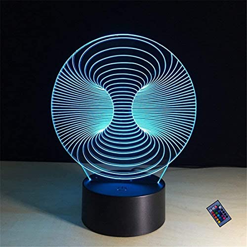 YTDZLTD Optische Täuschung 3D Handball Nacht Licht 16 Farben Andern Sich Fernbedienung USB-Strom Touch Schalter Dekor Lampe LED Lampe Tisch Kinder Brithday weihnachten Geschenk von YTDZLTD
