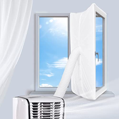 560cm Fensterabdichtung für Tragbare Klimaanlage und Wäschetrockner,Universelle Fensterdichtung für Jede Mobile Lufteinheit Geeignet,AirLock Für Fenster, Dachfenster, Kippfenster (560CM) von YTFG
