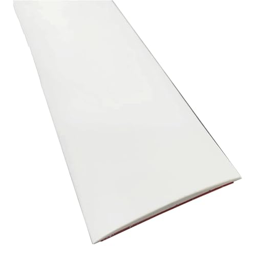 Thresholds Vinyl Flat Floor Transition Strip,5cm/2inch Width Self Adhesive Floor Edge Separation Strip Floor Flat Divider Strip(Blanc,4m/13ft) von YTGHBIML
