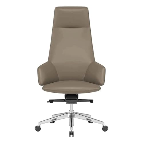 YTGHBIML Aufgabenstuhl Luxus Schreibtischstuhl Leder Chefsessel Moderner Bürostuhl Rollen Computerstuhl Ergonomisch Höhenverstellbar Arbeitsstuhl Komfortable Erfahrung YTGHBIML Aufgabenstuhl Luxus Schreibtischstuhl Leder Chefsessel Moderner Bürostuhl Rollen Computerstuhl Ergonomisch Höhenverstellbar Arbeitsstuhl Komfortable Erfahrung von YTGHBIML