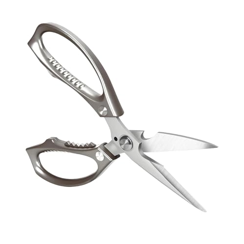 Fleischschere Robuste Edelstahl | Küchenhelfer Schere - Ergonomisches Kochwerkzeug Für Köche Hobbyköche Lebensmittelzubereitung Geflügel Haushalt von YTGOCN