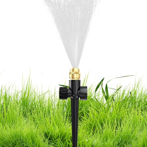 Für Garten - 360° Rotierender Bewässerungssprinkler,Wetterbeständiger Wassersparender Sprenger Für Gartenarbeit Gemüsebeet Landschaftsbau Rasen Für Garten - 360° Rotierender Bewässerungssprinkler,Wetterbeständiger Wassersparender Sprenger Für Gartenarbeit Gemüsebeet Landschaftsbau Rasen von YTGOCN