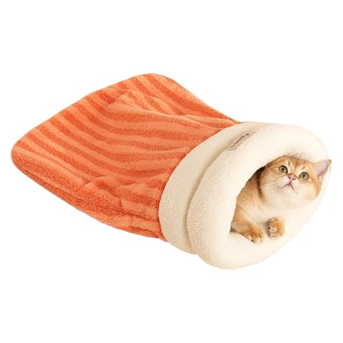 Schlafsack Für Katzen | Winter Kuschelhöhle Für Haustiere | Waschbarer Katzenschlafsack Für Wohnung Balkon Wohnzimmer Reisen Innenbereich Terrasse Auto Schlafsack Für Katzen | Winter Kuschelhöhle Für Haustiere | Waschbarer Katzenschlafsack Für Wohnung Balkon Wohnzimmer Reisen Innenbereich Terrasse Auto von YTGOCN