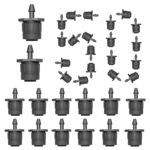 Tropfschlauch Bewässerung Emitter | 50 Stück Rainbird Druppelemitter - 360 Grad Sprinklerdüse Für Innen Außen Garten Gewächshaus Gemüse Pflanzen Blumen Tropfschlauch Bewässerung Emitter | 50 Stück Rainbird Druppelemitter - 360 Grad Sprinklerdüse Für Innen Außen Garten Gewächshaus Gemüse Pflanzen Blumen von YTGOCN