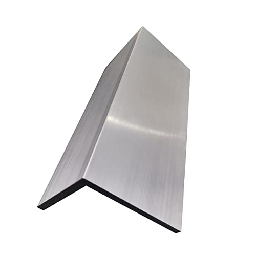 YTGZS 6061 Aluminium Winkel Winkelprofil Aluprofil Alu L Profil Aluwinkel Aluminiumprofil Winkelprofil,Länge 500mm Dicke 5mm bis 10mm,10mmx100mmx100mmx500mm von YTGZS