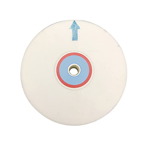 YTGZS Chleifbockscheibe Schleifscheibe Material für Harte Materialien weißer Korund Außendurchmesser 150mm Lochdurchmesser 12.7mm Dicke 16mm,100 grit YTGZS Chleifbockscheibe Schleifscheibe Material für Harte Materialien weißer Korund Außendurchmesser 150mm Lochdurchmesser 12.7mm Dicke 16mm,100 grit von YTGZS