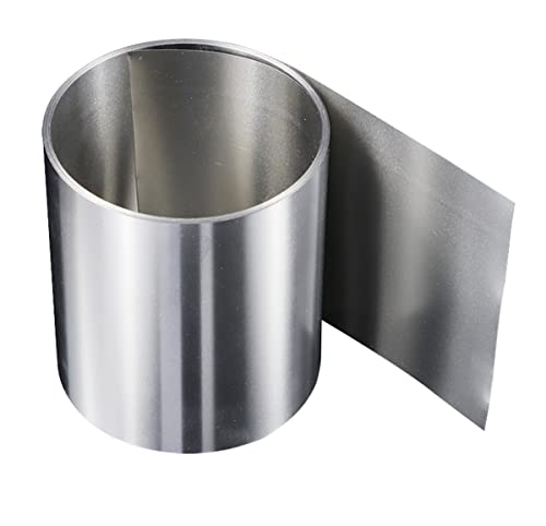 YTGZS Edelstahl Feinblech Folie für Metallbearbeitung Schweißen Stahlband Mechanische Teile Breite 50mm,1mmx50mmx1m von YTGZS