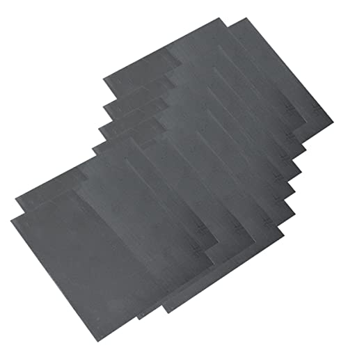 YTGZS Graphitfolie Platten Elektrodenplatte aus Reinem Graphit, Leitfähige Hohe Temperatur Beständigkeit,Länge 50mm Breite 40mm,Dicke 3mm,10St YTGZS Graphitfolie Platten Elektrodenplatte aus Reinem Graphit, Leitfähige Hohe Temperatur Beständigkeit,Länge 50mm Breite 40mm,Dicke 3mm,10St von YTGZS