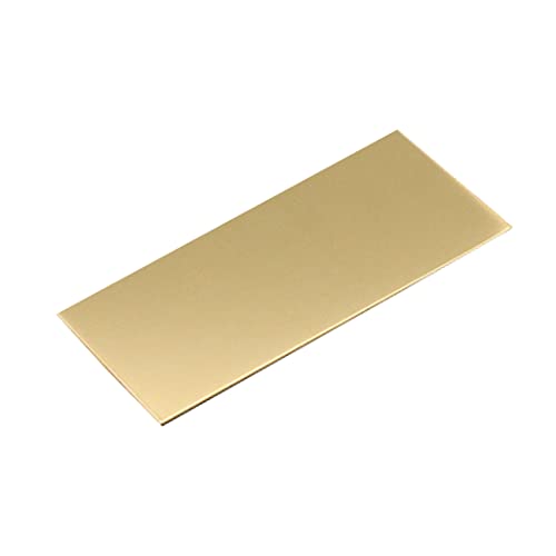 YTGZS H62 Messingblech Messingplatte Dicke 6mm,6mmx50mmx200mm von YTGZS