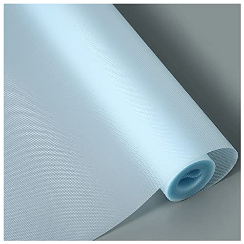 YTGZS Schubladenmatte Eva Antirutschmatte Schubladen Wasserfest Schubladeneinlage Zuschneidbare Kühlschrankmatte Durchscheinend Blau,60cmx200cm von YTGZS