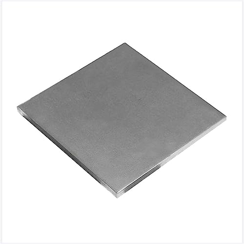 YTGZS Titan Blech TA2 Hochreiner Metal Titan Platte Sheet Folie Titanium Hochreiner Wissenschaftliche Forschung Material Für DIY Industrie Experiment 2St,100mmx100mmx0.6mm von YTGZS