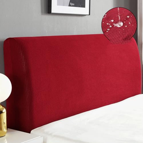 YTIAMO Elastischer wasserdichter Kopfteilbezug, rutschfester, staubdichter Schutz, weiches Polyester-Spandex-Stoff, einfache Passform für Schlafzimmerdekoration (Größe: Cal King: 180 cm, Farbe YTIAMO Elastischer wasserdichter Kopfteilbezug, rutschfester, staubdichter Schutz, weiches Polyester-Spandex-Stoff, einfache Passform für Schlafzimmerdekoration (Größe: Cal King: 180 cm, Farbe von YTIAMO