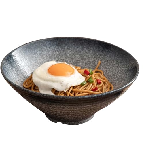 Ramen Schüssel Keramik Set 2×1200ml,36oz Japanisches Porzellan Geschirr mit Gabel Essstäbchen Löffel und Rezepte,Suppenschalen Rührschüsseln für Nudeln Getreide Salate Geschenke für neuen Häusern Ramen Schüssel Keramik Set 2×1200ml,36oz Japanisches Porzellan Geschirr mit Gabel Essstäbchen Löffel und Rezepte,Suppenschalen Rührschüsseln für Nudeln Getreide Salate Geschenke für neuen Häusern von YTLEMON