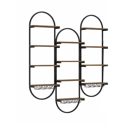 YTLEMON TY Weinregal zur Wandmontage (Black) von YTLEMON
