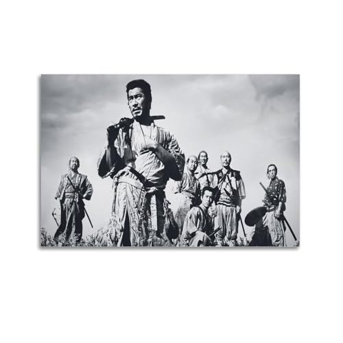 YTNBENE Filmposter "Sieben Samurai", dekoratives Gemälde, Leinwand, Wandposter und Kunstdruck, moderne Familienschlafzimmer-Dekoration, Poster, 30 x 45 cm YTNBENE Filmposter "Sieben Samurai", dekoratives Gemälde, Leinwand, Wandposter und Kunstdruck, moderne Familienschlafzimmer-Dekoration, Poster, 30 x 45 cm von YTNBENE
