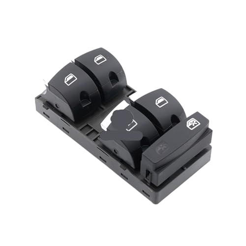 4F0959851H 4F 0 959 851H Chrom Master Power Fenster Control Schalter Taste/Fit for Audi A3 8P A6 s6 RS6 C6 Q7 2004-2011 von YTRAVHI