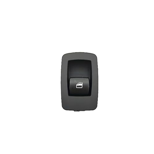 LHD Auto Fahrer Power Fenster Control Glas Heber Taste Elektrische Panel Fenster Schalter/Fit for BMW E83 X3 04-10 61313413354 zubehör(Black Single Button) von YTRAVHI