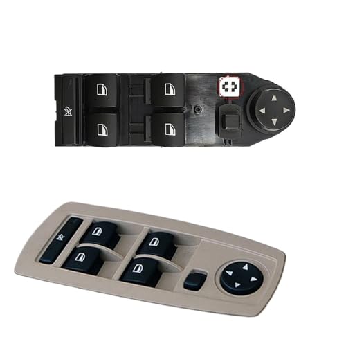 LHD Auto Fahrer Power Fenster Control Glas Heber Taste Elektrische Panel Fenster Schalter/Fit for BMW E83 X3 04-10 61313413354 zubehör(Standard) von YTRAVHI