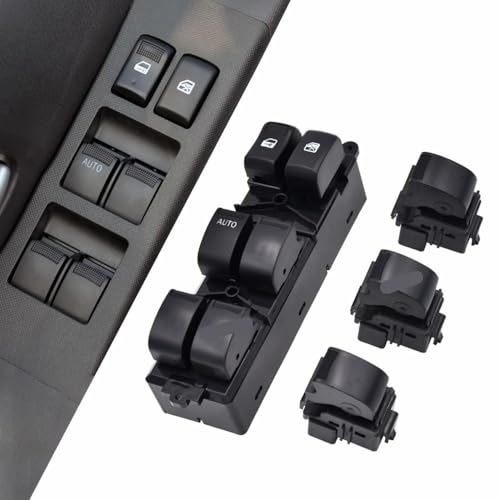 LHD RHD Electric Power Fenster Master Lifter Schalter 8974174690 /Fit for Isuzu D-Max Dmax Pickup 4 TÜREN 2012-2019 for D-Max 2 Türen(RHD-2 Door) von YTRAVHI