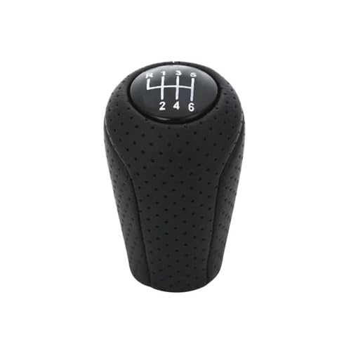 YTREAMC 5/6 Geschwindigkeit Schaltknauf Shifter Hebel Stick Innen Zubehör Für MAZDA 3 BK BL 5 CR CW 6 II GH CX-7 ER MX-5 NC III 23(With hole,6 Speed) von YTREAMC