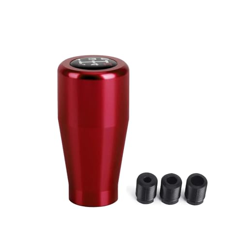 YTREAMC 5-Gang-Aluminium-Schaltknauf Universal-Schalthebel Für Schaltgetriebe M8 M10 M12(Rd) von YTREAMC