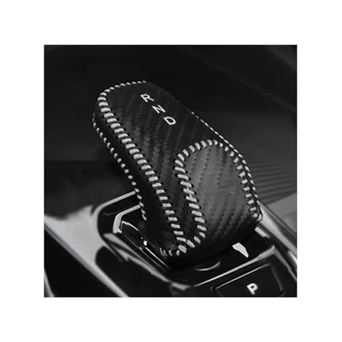 YTREAMC Schaltknaufabdeckung Für Geely Coolray Sx11 2022 2023 2024 Auto-Schaltknaufschutz Auto-Innenausstattung(Black) von YTREAMC