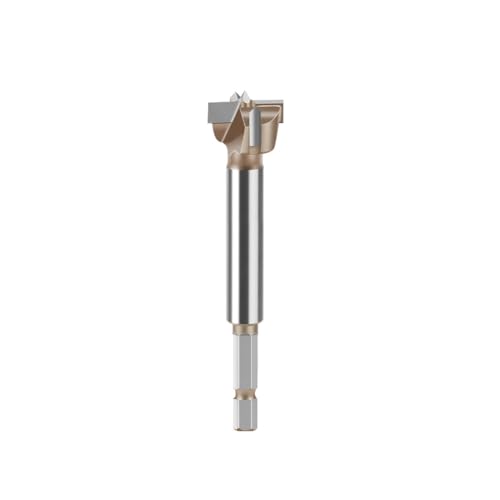 10 mm bis 50 mm, professioneller Sechskantschaft, Holzbearbeitung, Scharnierbohrer, Wolframkarbid-Klinge, Dreizahn-Doppelklingen-Design, mehrere Größen (22 mm) von YTRRE