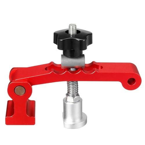 2-in-1 Holzbearbeitungs-T-Track, 20 mm, Bank-Halteklemmen, Werkbank-Lochklemmen für T-Schiene und MFT-Tisch 2-in-1 Holzbearbeitungs-T-Track, 20 mm, Bank-Halteklemmen, Werkbank-Lochklemmen für T-Schiene und MFT-Tisch von YTRRE