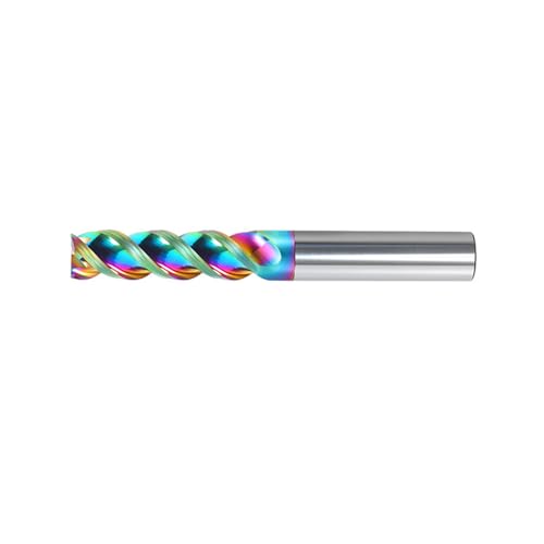 4/8/10 mm Schaft 3-Schneiden Wolfram-Karbid-CNC-Router-Bit 12/24/30 mm Schnittlänge Fräser-Endmill (10 mm × 30 × 10D × 75L) von YTRRE