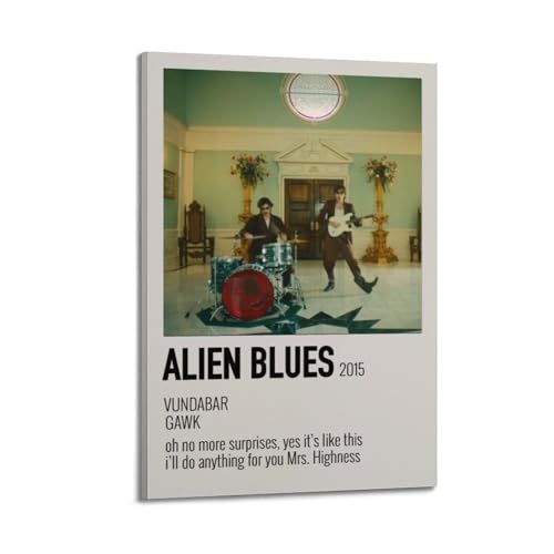 YTRWOEGF Alien Blues Poster, ästhetische Wandkunst, Leinwand-Dekor, Vintage-Poster, dekoratives Gemälde für Wohnzimmer, Schlafzimmer, 30 x 45 cm, Rahmenstil YTRWOEGF Alien Blues Poster, ästhetische Wandkunst, Leinwand-Dekor, Vintage-Poster, dekoratives Gemälde für Wohnzimmer, Schlafzimmer, 30 x 45 cm, Rahmenstil von YTRWOEGF
