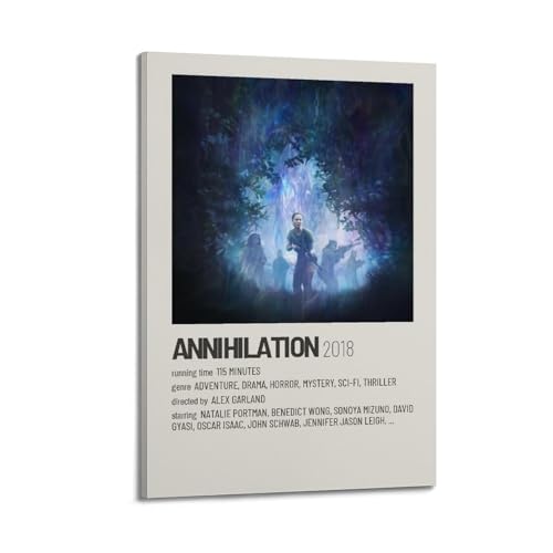 YTRWOEGF Annihilation Poster, ästhetische Wandkunst, Leinwand-Dekor, Vintage-Poster, dekoratives Gemälde für Wohnzimmer, Schlafzimmer, 20 x 30 cm, Rahmenstil YTRWOEGF Annihilation Poster, ästhetische Wandkunst, Leinwand-Dekor, Vintage-Poster, dekoratives Gemälde für Wohnzimmer, Schlafzimmer, 20 x 30 cm, Rahmenstil von YTRWOEGF