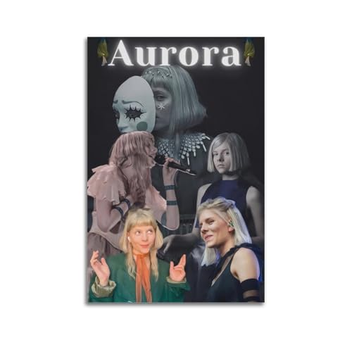 YTRWOEGF Aurora-Poster, ästhetische Wandkunst, Leinwand-Dekor, Vintage-Poster, dekoratives Gemälde für Wohnzimmer, Schlafzimmer, 20 x 30 cm, ungerahmter Stil YTRWOEGF Aurora-Poster, ästhetische Wandkunst, Leinwand-Dekor, Vintage-Poster, dekoratives Gemälde für Wohnzimmer, Schlafzimmer, 20 x 30 cm, ungerahmter Stil von YTRWOEGF